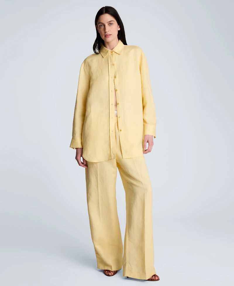 Kenneth Cole Women's Pull-On Wide-Leg Pants