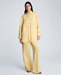 Kenneth Cole Women's Pull-On Wide-Leg Pants