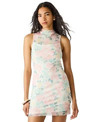 Steve Madden Women's Sidra Printed Bodycon Mini Dress