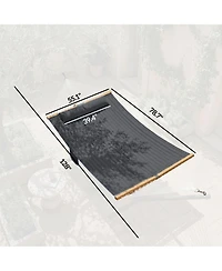 Outsunny Outdoor Hammock, 2-Person, 440 lbs Capacity,