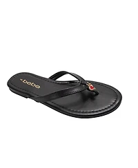 Bebe Women s Flat Sandals – Cute Summer Sandals for Women, Stylish Beach Shoes and Flats