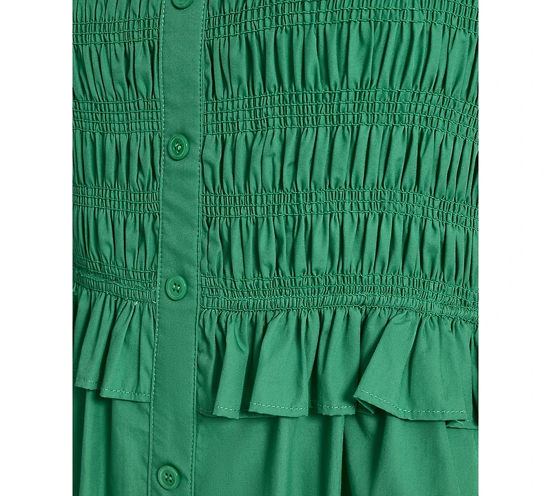 Eliza J Petite Square Neck Midi Dress