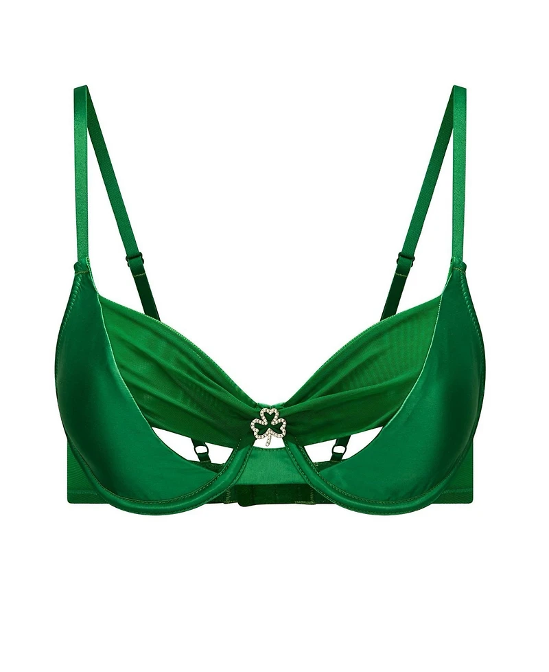 Libi Women's Plus-Size Unlined Demi Bra