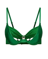 Libi Women's Plus-Size Unlined Demi Bra