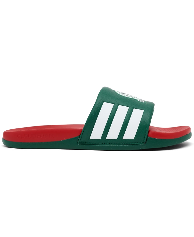 Adidas Men's Adilette Comfort 2.0 Mexico Slide Sandals from Finish Line