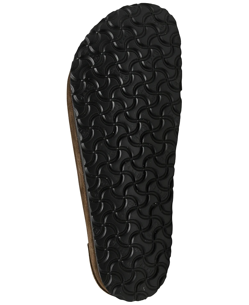 Birkenstock Women's Naples Wrapped Suede Leather Clogs from Finish Line