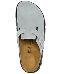 Birkenstock Women's Boston Chunky Suede Leather Platform Sandals from Finish Line