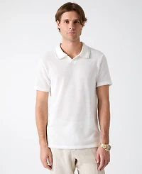 Guess Men's Daryl Crochet Knit Polo Shirt