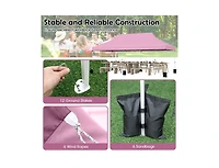 Slickblue Foldable Outdoor Canopy Gazebo with Storage Bag