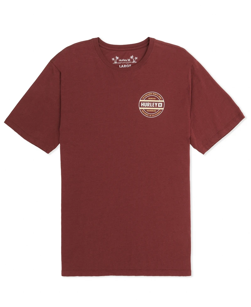 Hurley Men's Classic Crewneck Short-Sleeve T-Shirt