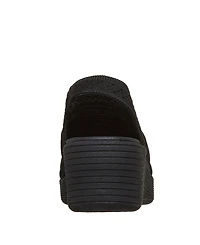 Skechers Women's Parallel Lite Knit Cut Out Slingback Wedge Sandals from Finish Line