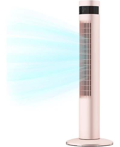 Antarctic Star Digital Oscillating Tower Fan, 3-Speed with Remote & 12H Timer