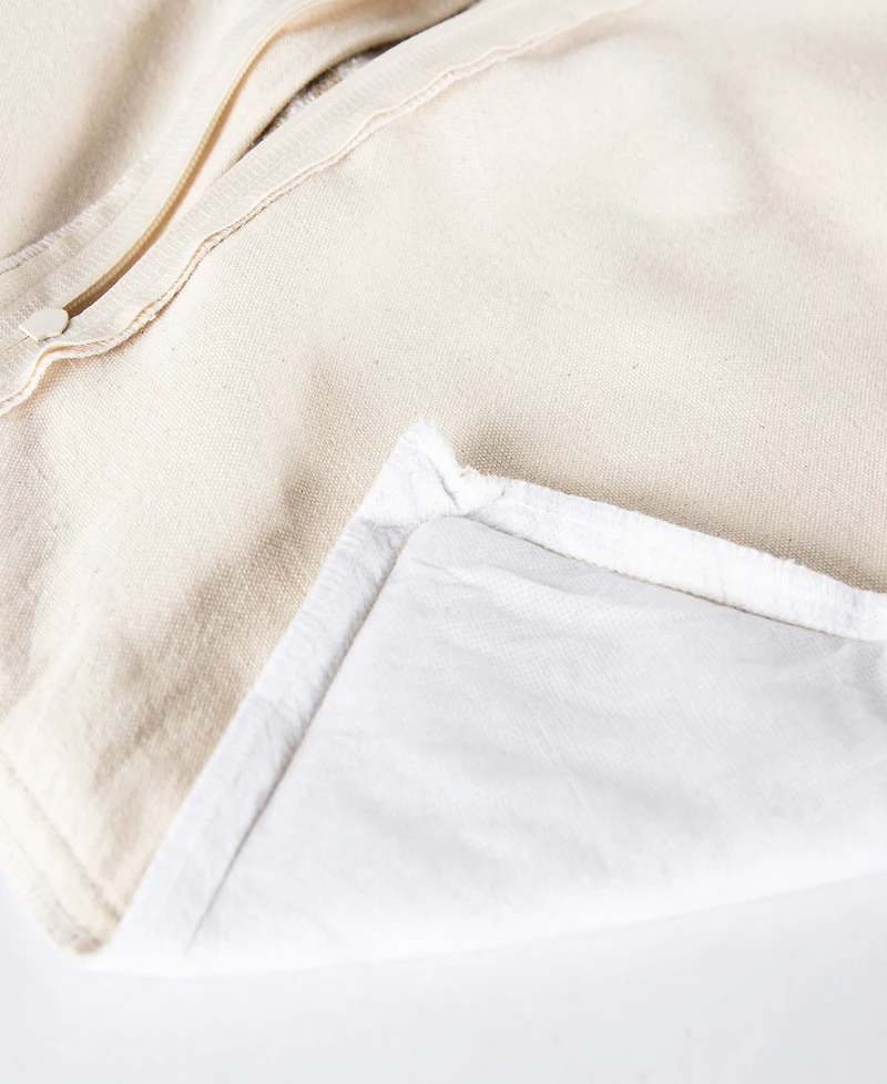 Rizzy Home Grace Cotton Blend Decorative Pillow, 14" x 20"