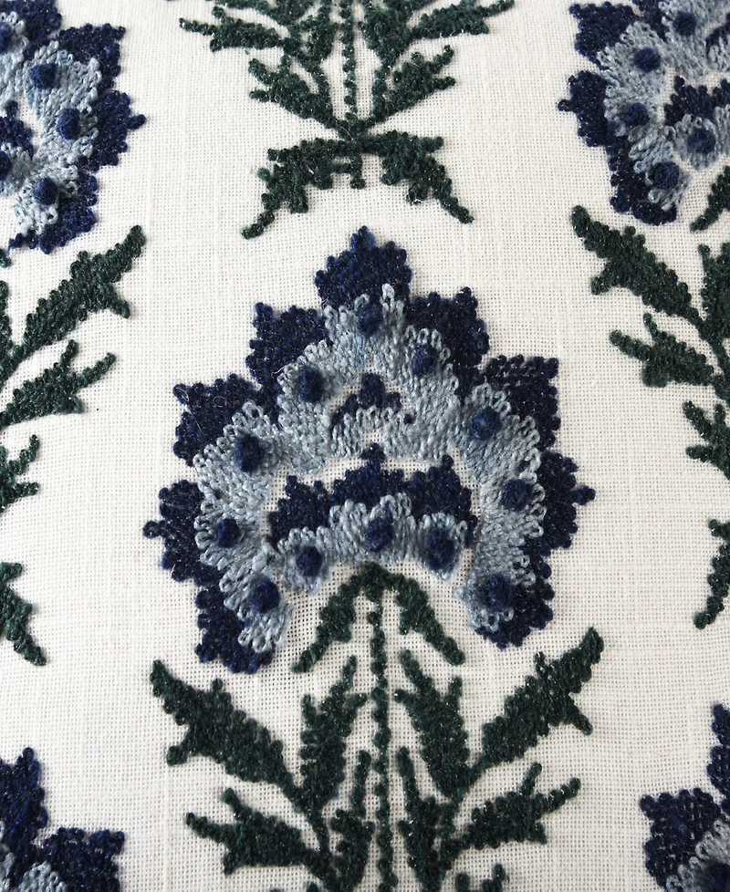 Rizzy Home Bessie Cotton Decorative Pillow, 20" x