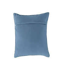 Rizzy Home Mattie Cotton Decorative Pillow, 18" x