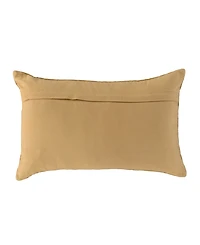 Rizzy Home Edna Cotton Decorative Pillow, 14" x 26"