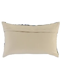 Rizzy Home Josephine Cotton Decorative Pillow, 14" x 26"