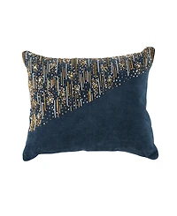 Rizzy Home Elsie Cotton Decorative Pillow, 14" x 20"