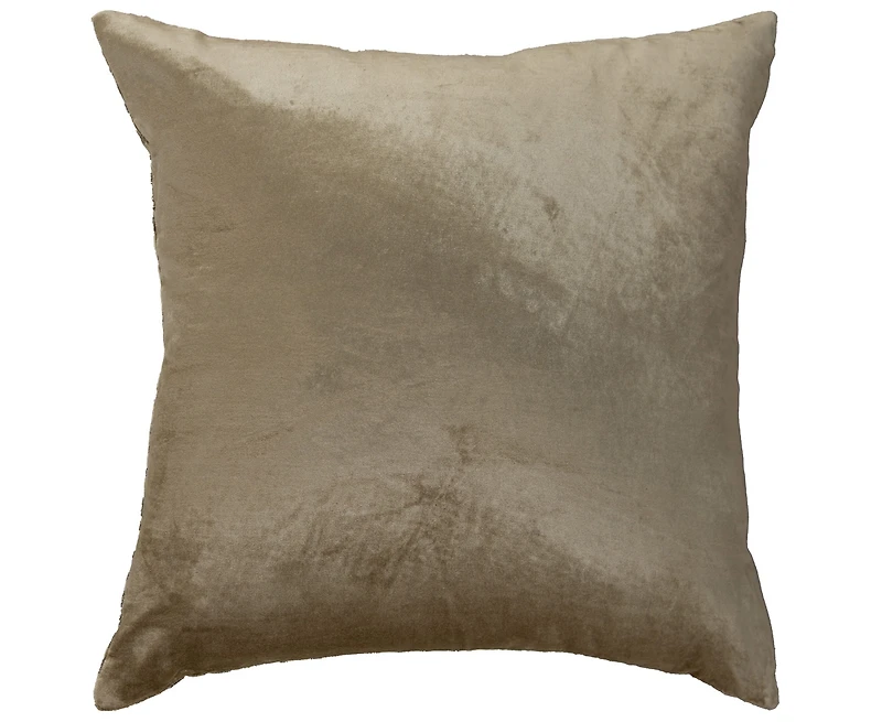 Rizzy Home Rowan Velvet Decorative Pillow, 22" x 22"