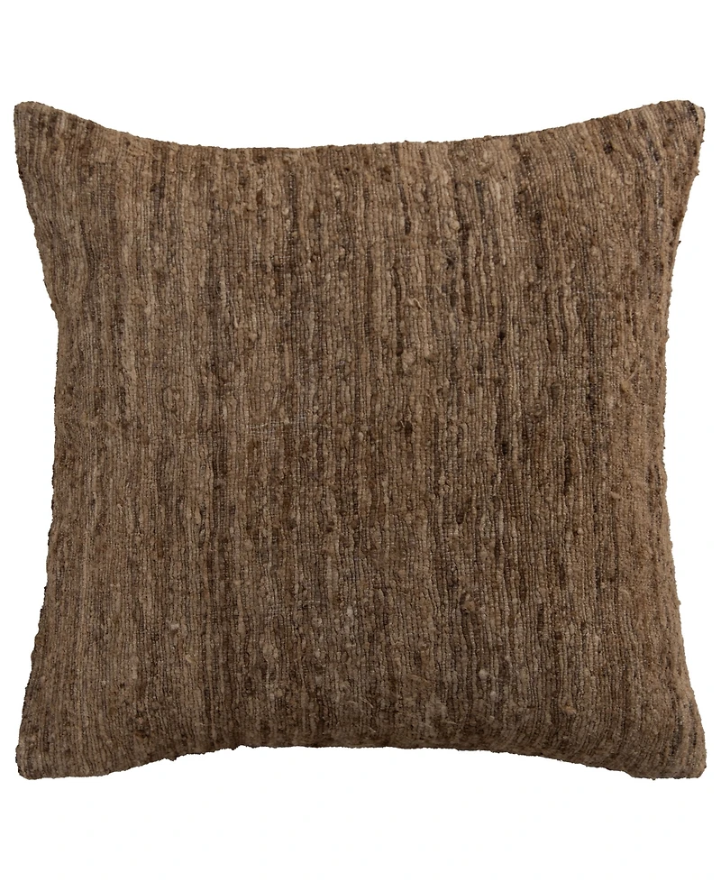 Rizzy Home Chesney Silk Decorative Pillow, 22" x 22"