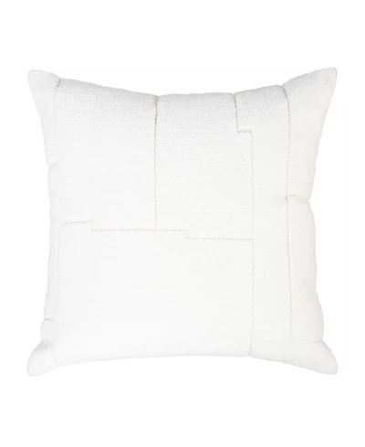 Rizzy Home Margaret Cotton Decorative Pillow, 20" x 20"