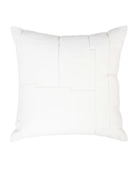 Rizzy Home Margaret Cotton Decorative Pillow, 20" x 20"