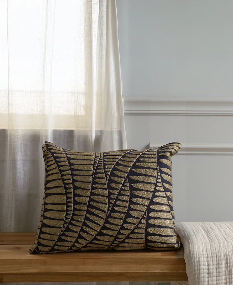 Rizzy Home Cora Cotton Decorative Pillow, 14" x 20"