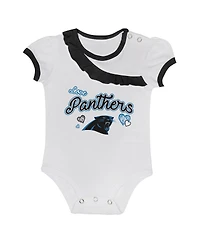 Outerstuff Baby Boys and Girls 2-Piece Carolina Panthers Love My Team Bodysuit Skirt