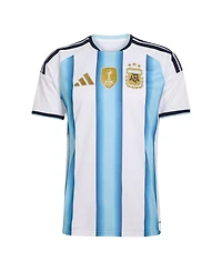Adidas Men's White Argentina National Team Fifa x World Cup 2026 Home Replica Jersey