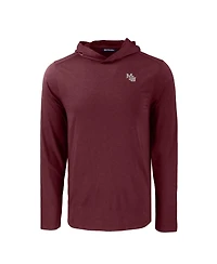 Cutter & Buck Men's Maroon Mississippi State Bulldogs Coastline Epic Comfort Eco Long Sleeve Hoodie
