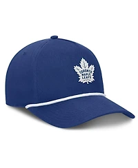Fanatics Men's Blue Toronto Maple Leaf's Authentic Pro Rink Roper A-Frame Adjustable Hat