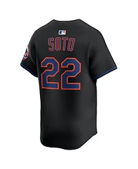 Nike Men's Juan Soto Black New York Mets Alternate Limited Player Jersey