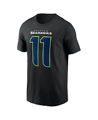 Nike Men's Jaxon Smith-Njigba Black Seattle Seahawks Carbon Name & Number T-Shirt