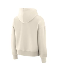Fanatics Women's Cream Los Angeles Dodgers Legacy Fleece Hoodie