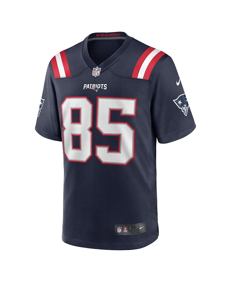 Nike Men's Hunter Henry Navy New England Patriots Team Game Jersey