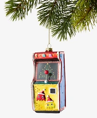 Holiday Lane Eclectic Charm Glass Game Machine Ornament, Macy's Exclusive