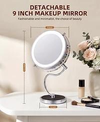 Givimo 40 x 28 Inch Wall Mounted Mirror Metal Framed Hanging Mirror for Living Room Bedroom-Black