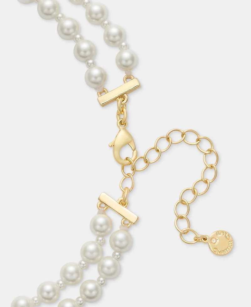 Charter Club Imitation Pearl Layered Butterfly Necklace, Macy's Exclusive