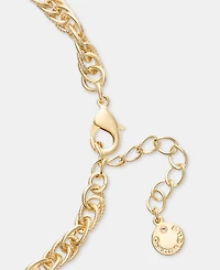 Charter Club Multi-Stone Three-Row Necklace, Macy's Exclusive