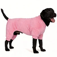 Aronkl Dog Fleece Pajamas with High Collar for Warmth and Comfort