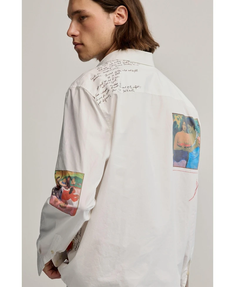 Desigual Men's Printed Gaugin Shirt