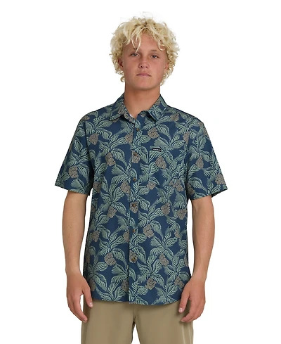 Quiksilver Men's Hala Classic Short-Sleeve Shirt