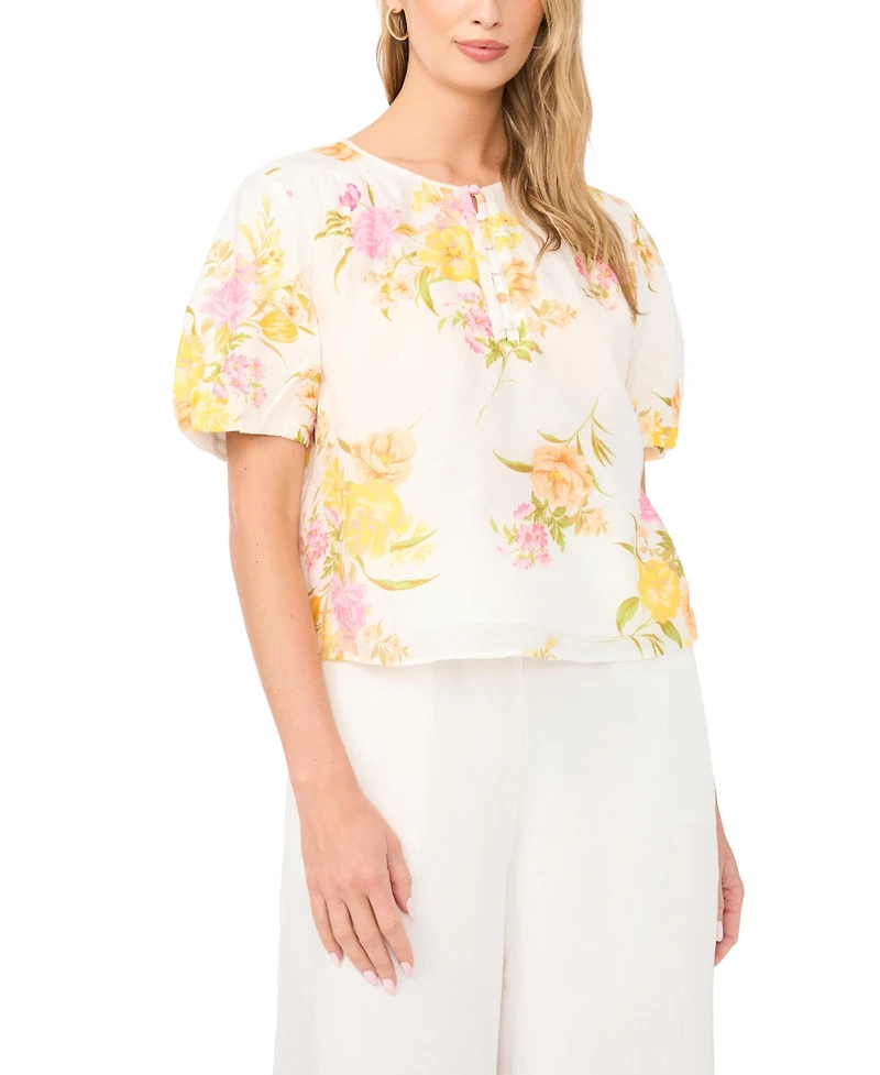 Vince Camuto Women's Short-Sleeve Top