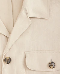 Club Room Men's Linen Safari Jacket, Macy's Exclusive
