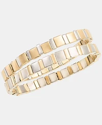 On 34th 2-Pc. Set Beaded Stretch Bracelets, Macy's Exclusive