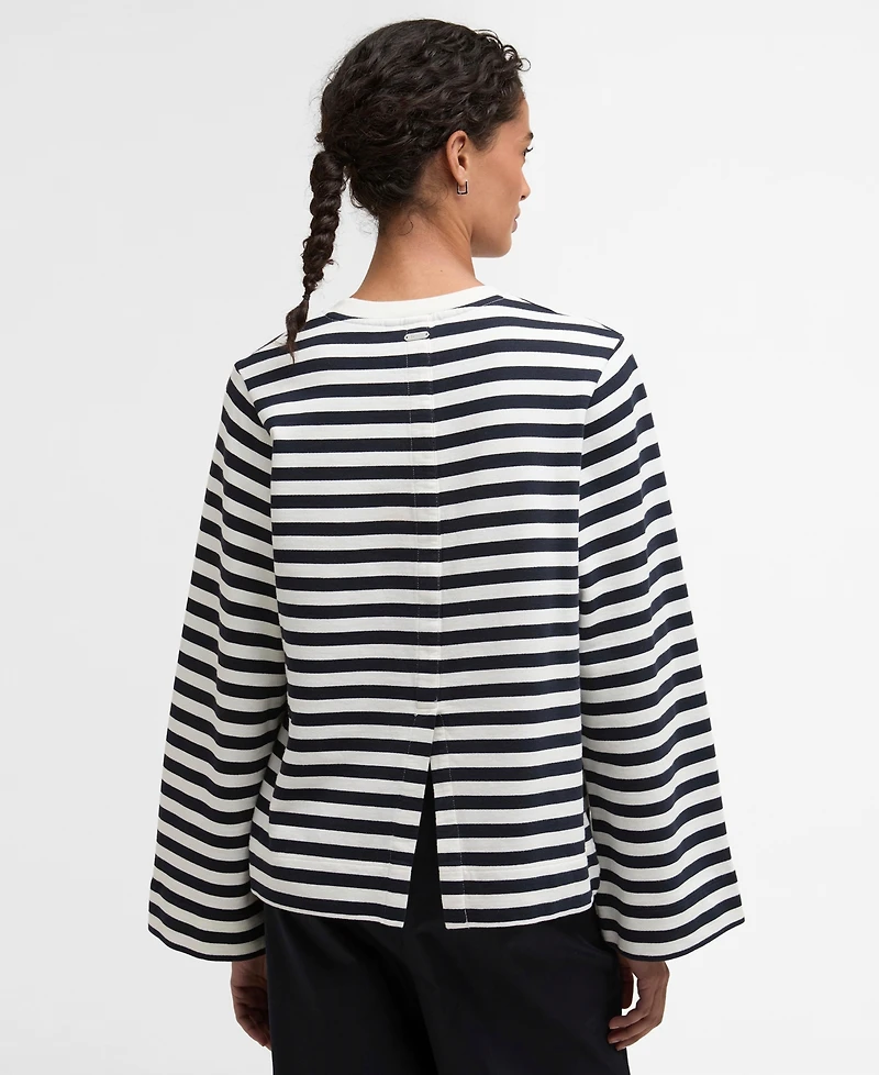 Barbour Women's Layla Striped Sweatshirt