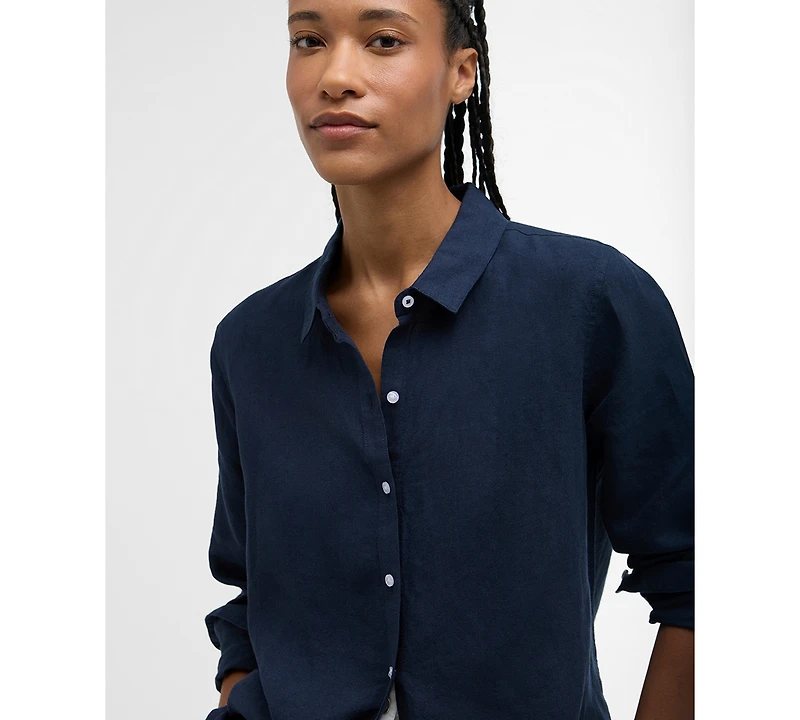 Barbour Women's Marine Button-Front Shirt