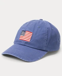 Polo Ralph Lauren Flag Embroidered Ball Cap