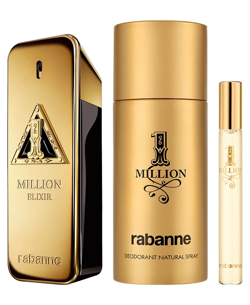 Rabanne 3-Pc. 1 Million Elixir Gift Set