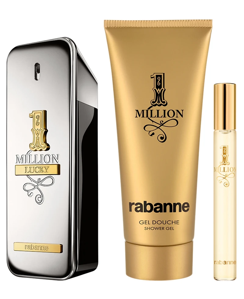 Rabanne 3-Pc. 1 Million Lucky Eau de Toilette Gift Set